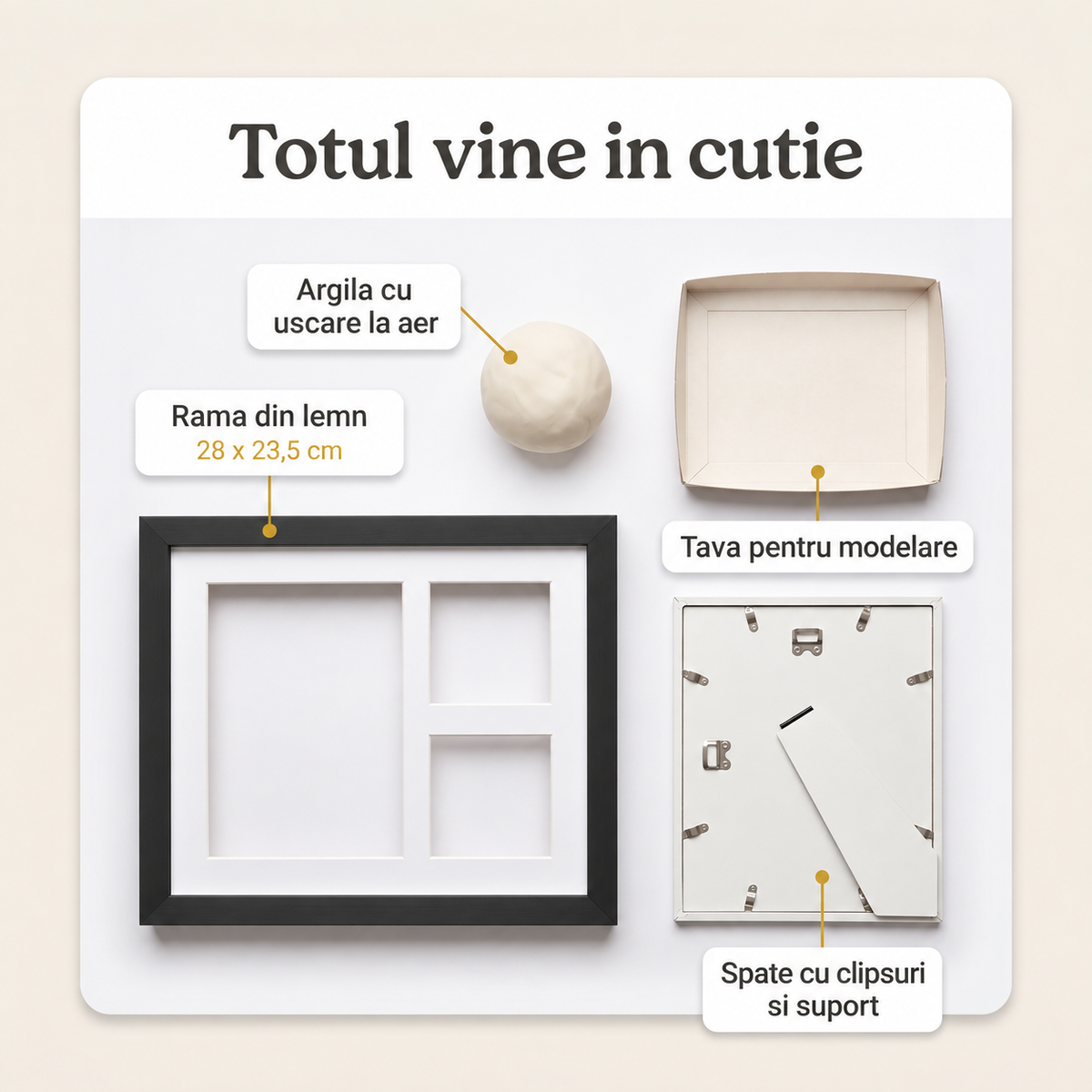 Kit amprenta animalute